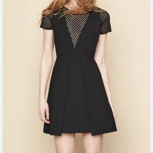 Black MAJE mini dress
